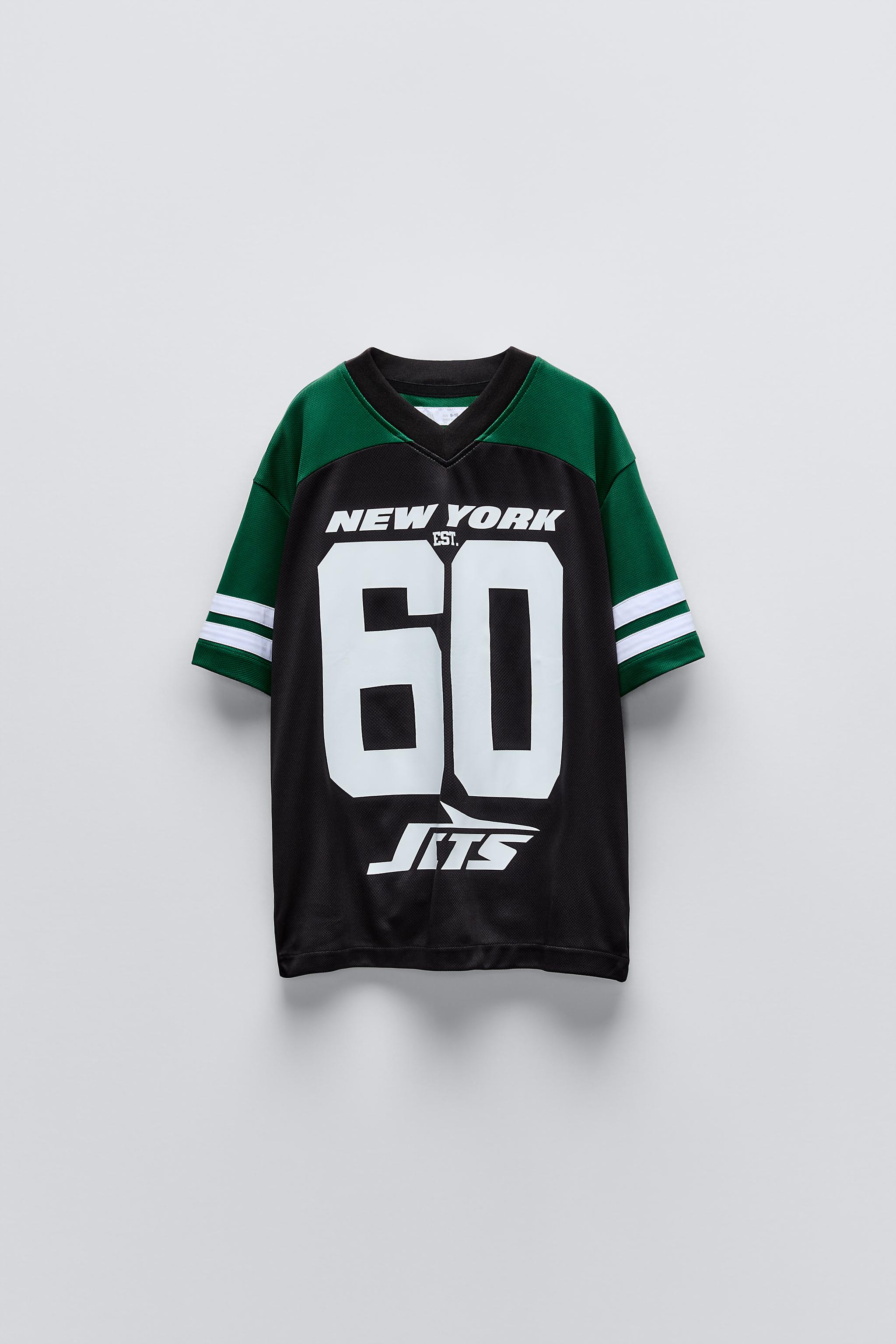 NEW YORK JETS NFL T SHIRT Dark anthracite ZARA Turkey