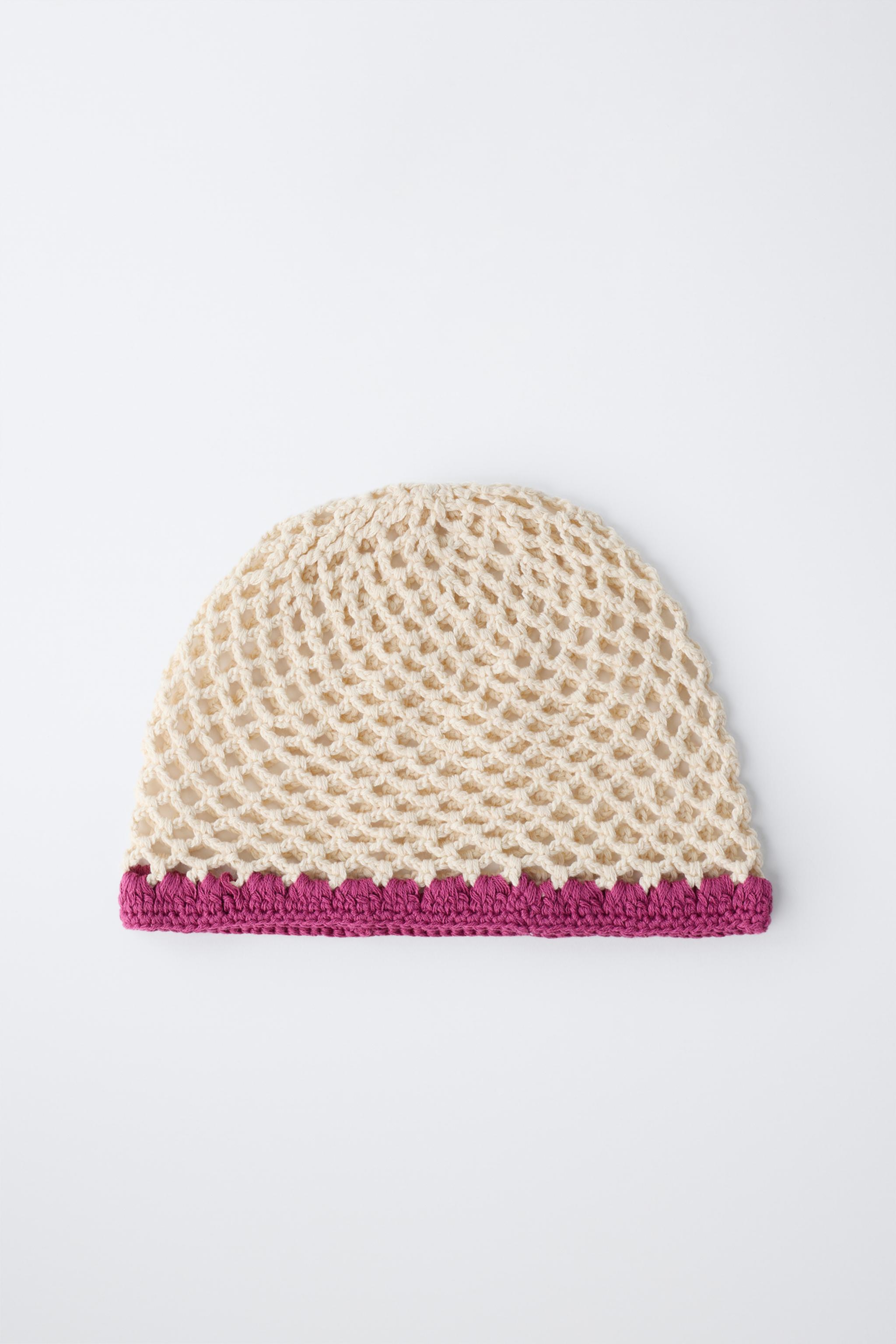 CONTRAST HEM SKULLCAP