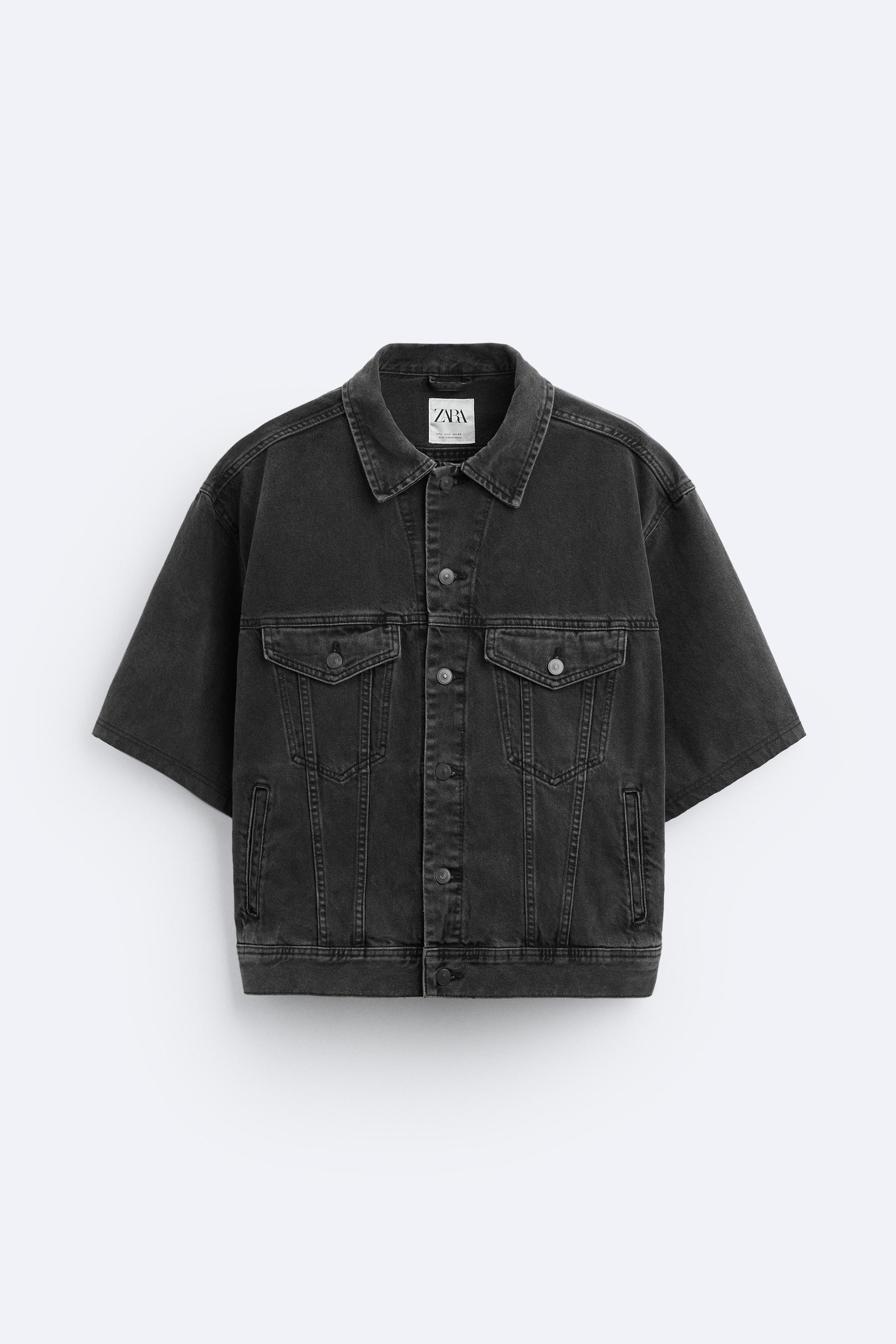 Zara OVERSIZED DENIM online OVERSHIRT