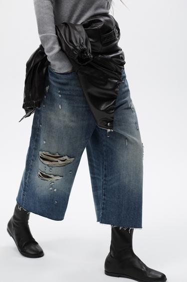 SOFT LEATHER ANKLE BOOTS - Black by Zara