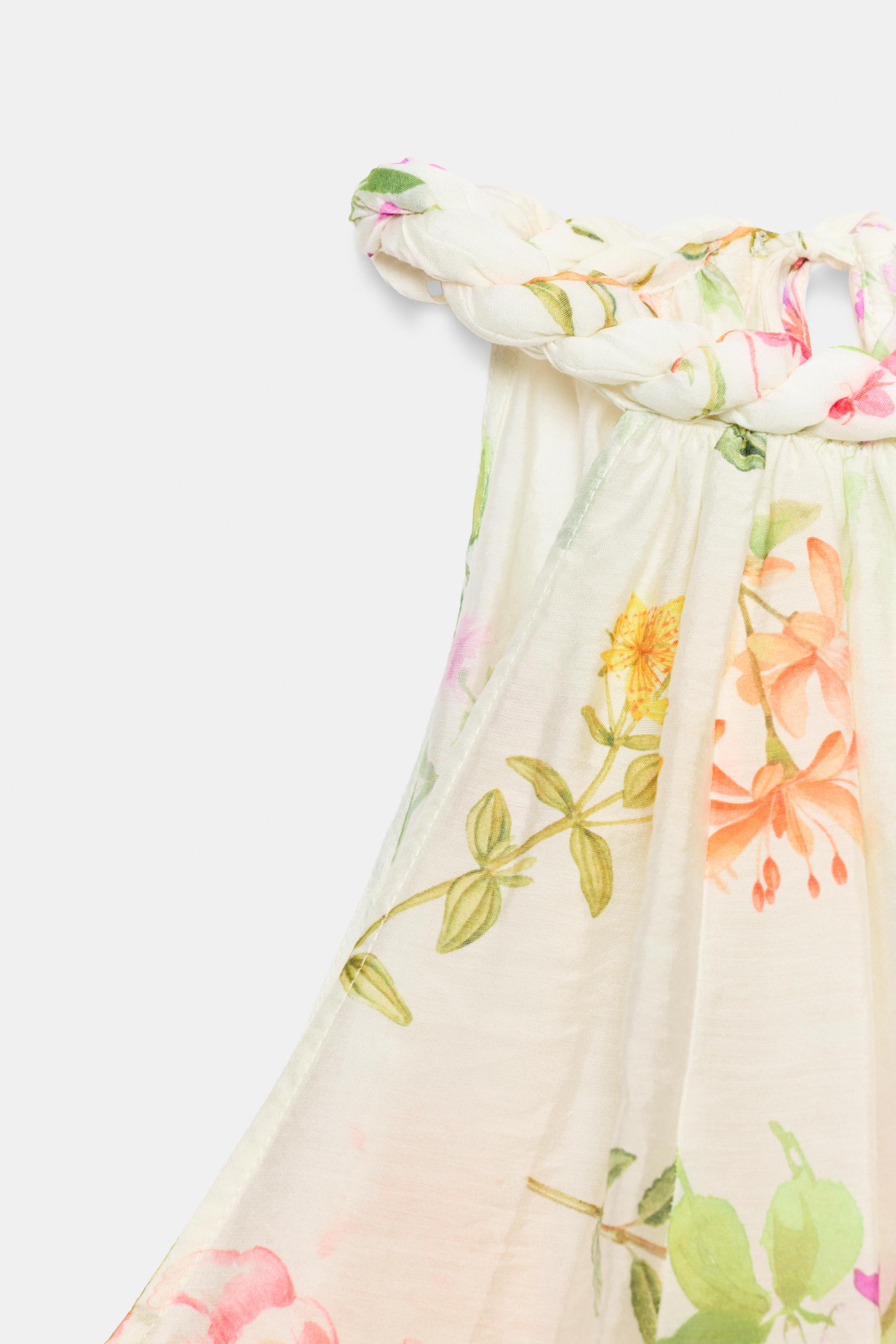 FLORAL PRINT HALTER TOP