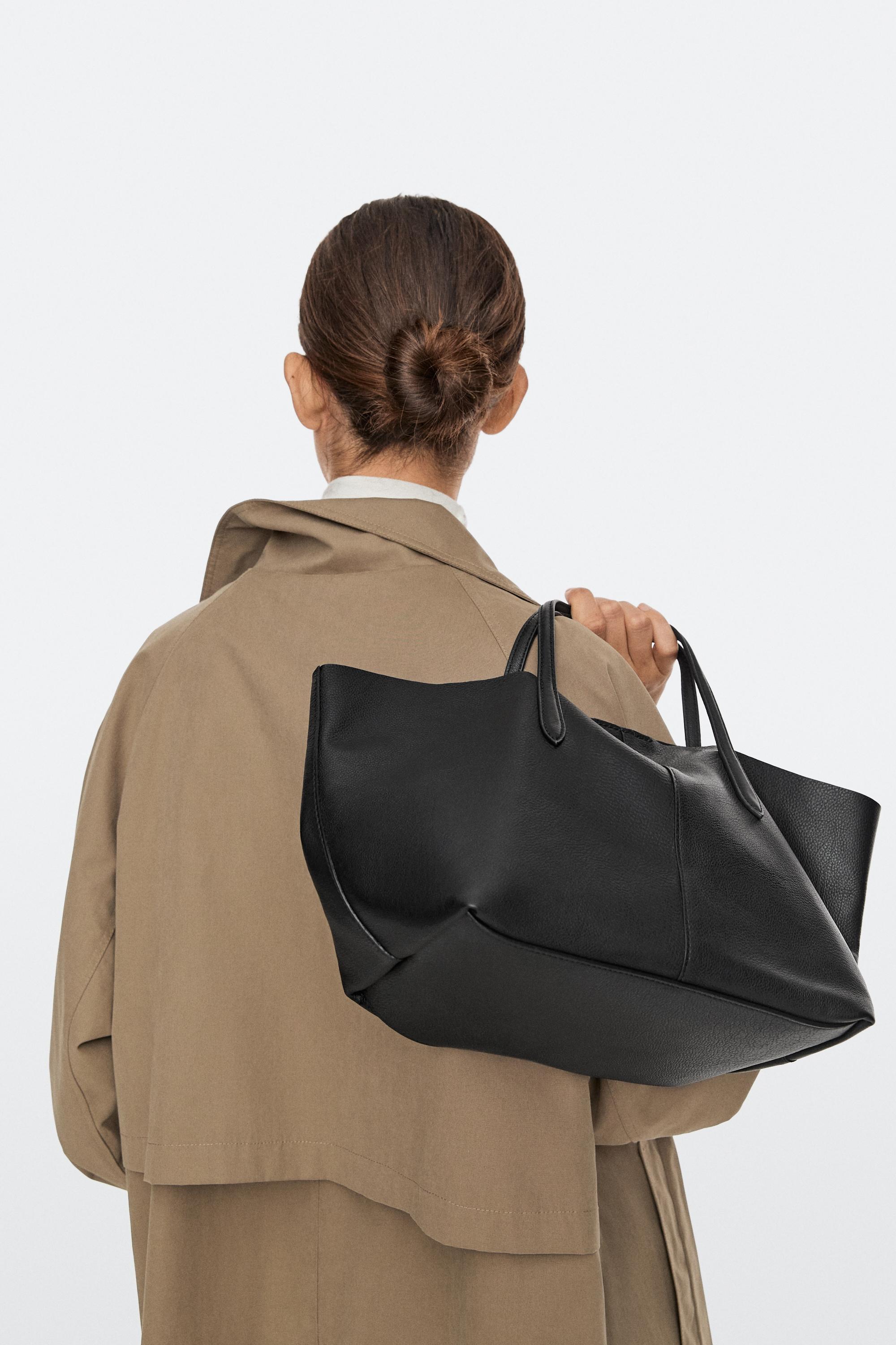 Medium nappa leather tote bag
