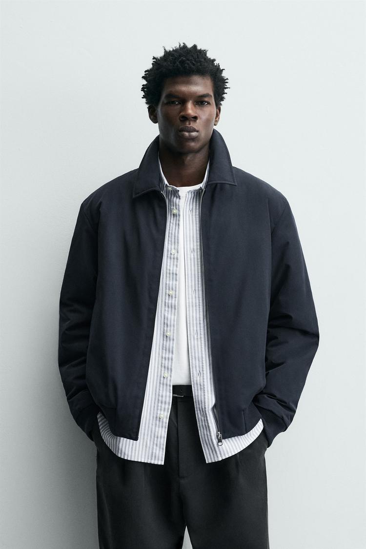 ZARA WATER-REPELLENT QUILTED JACKET