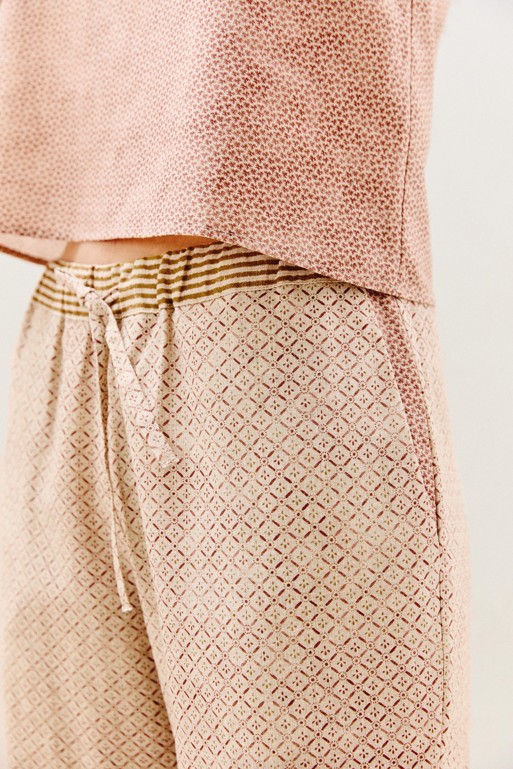 MIXED-PRINT TROUSERS | KATHARINE POLE