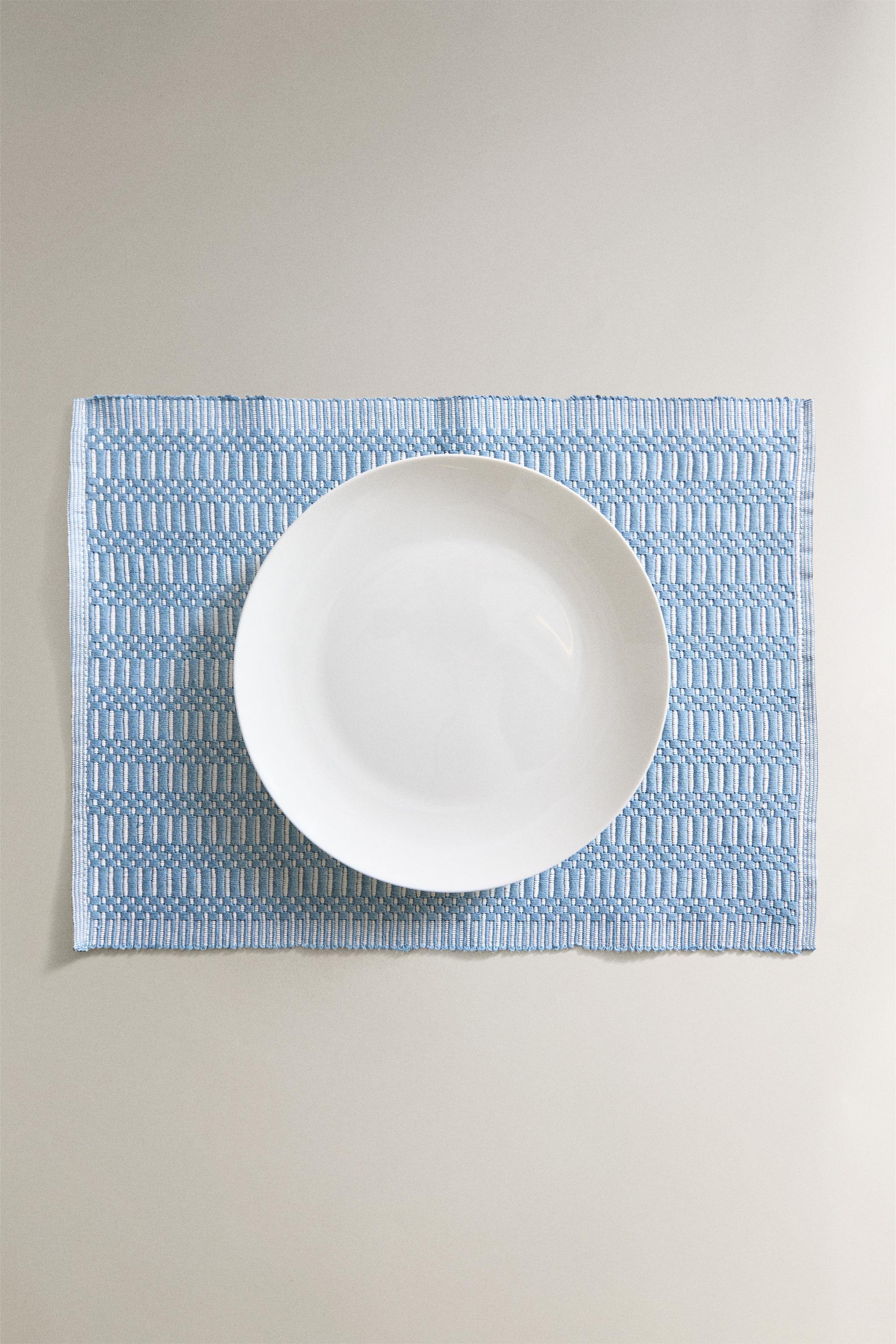 SET DE TABLE GÉOMÉTRIQUE (LOT DE 2)