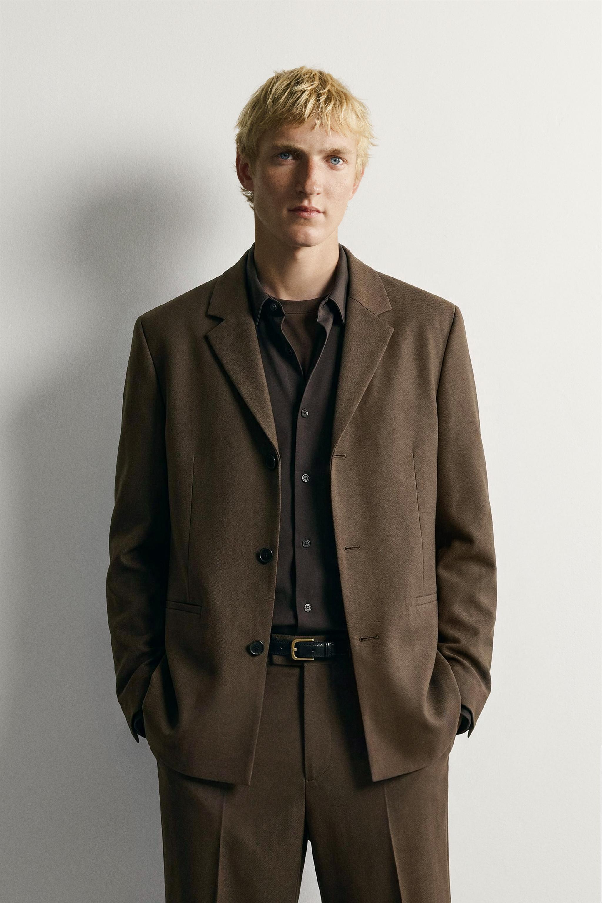 RELAXED FIT SUIT BLAZER