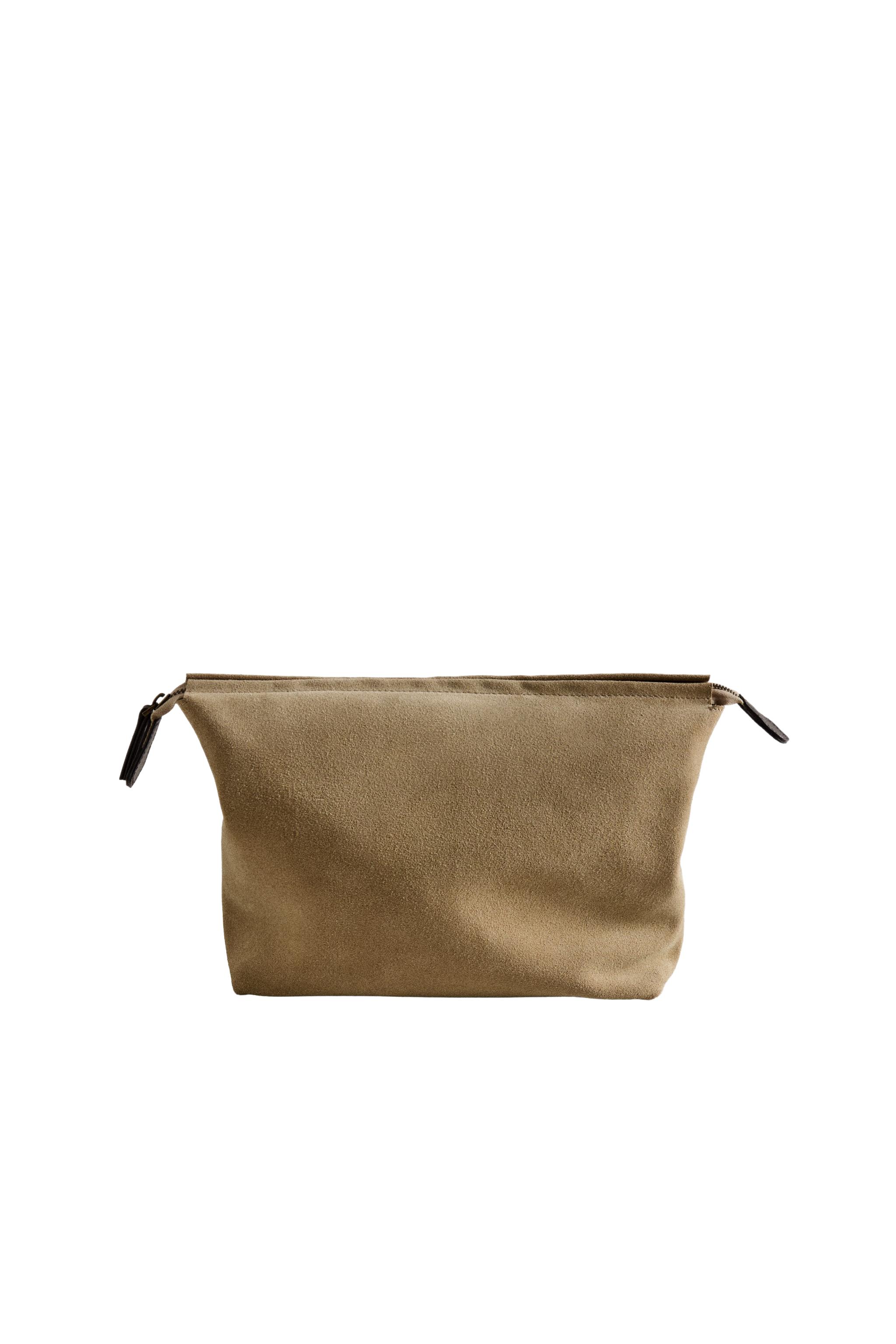 sa 化粧品13品 スエードトラベルポーチ - グリーン | ZARA Japan / 日本