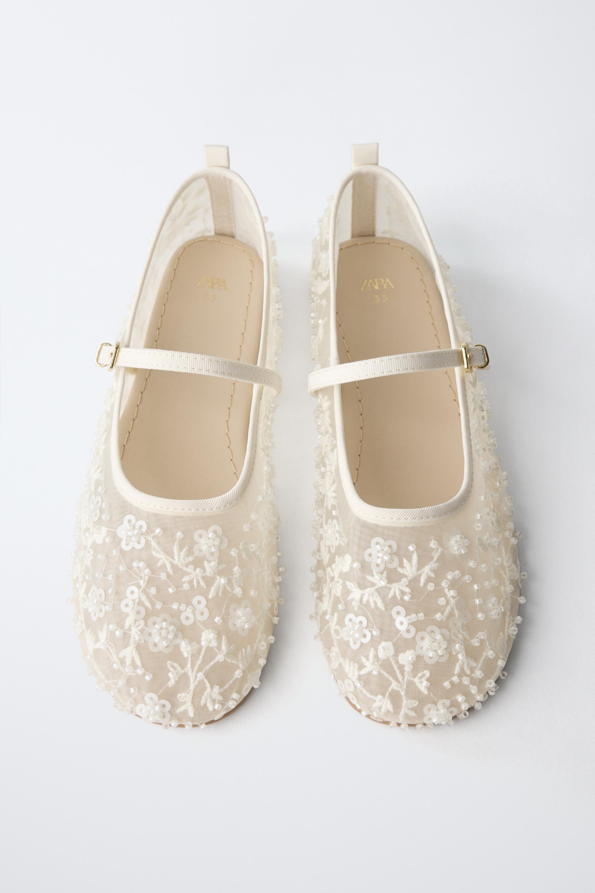 PEARL BALLET FLATS