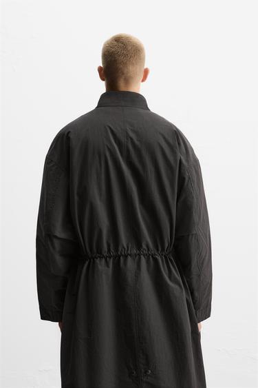 TRENCH TECHNIQUE 2 EN 1 - Noir de Zara - Image 2