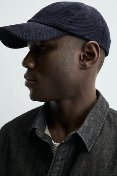 CORDUROY CAP - Blue by Zara - Image 3