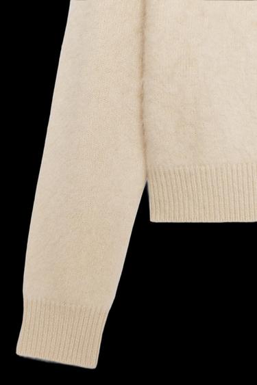 SOSHIOTSUKI X ZARA WOOL POLO COLLAR JACKET - Sand by Zara