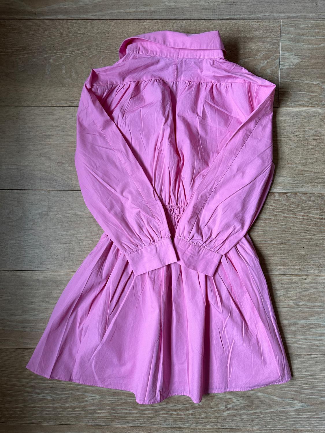 SHORT POPLIN DRESS - Image 5