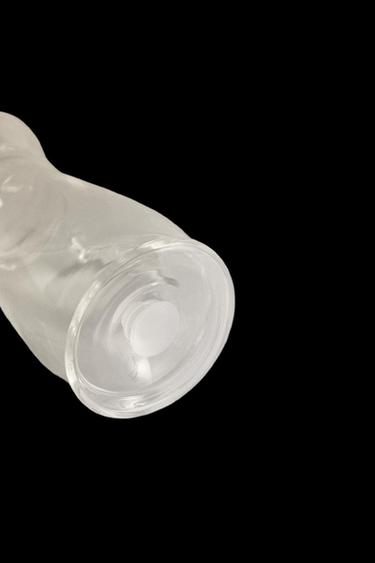 Zara BOROSILICATE GLASS SALT AND PEPPER SHAKER SET - Transparent