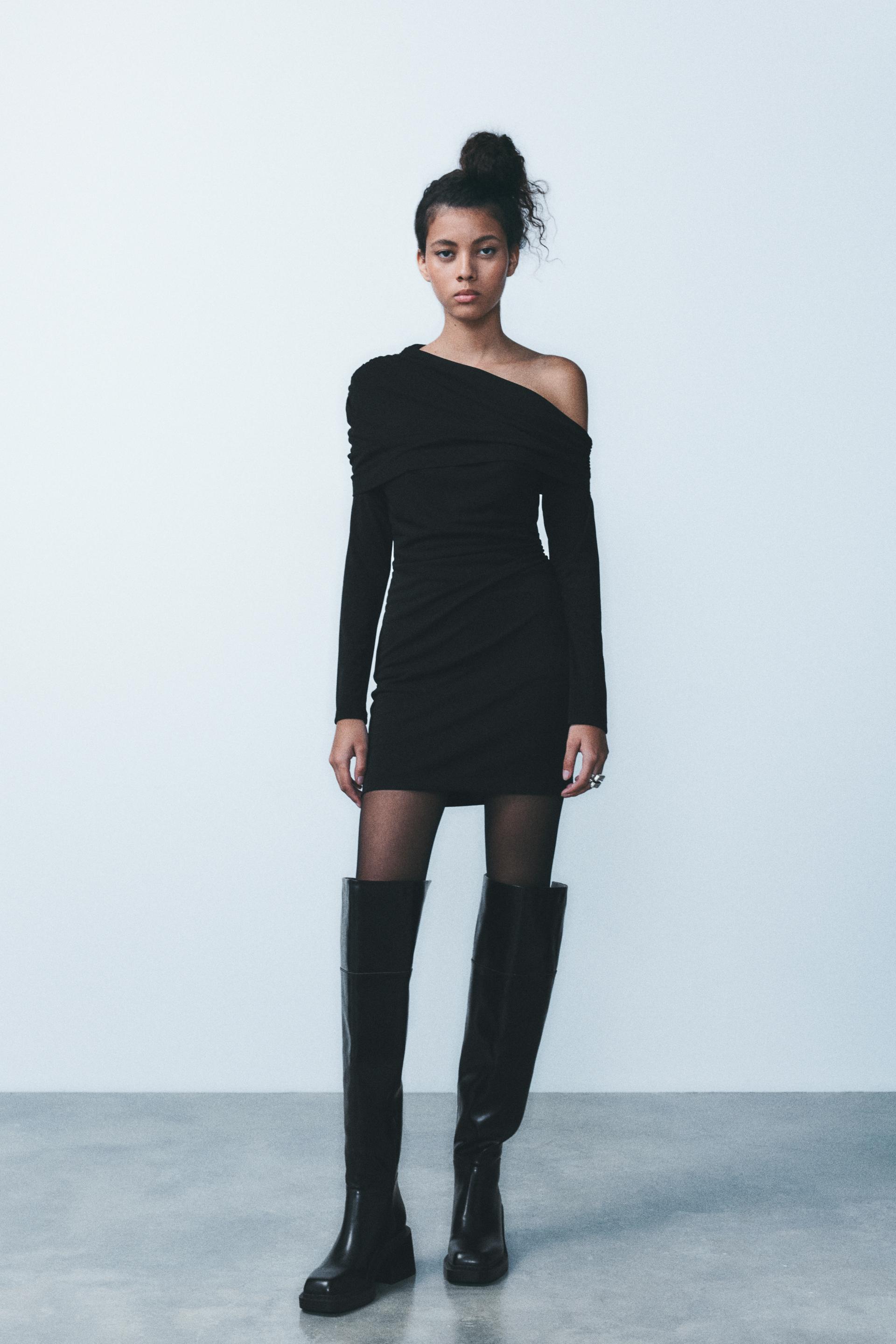 ASYMMETRICPLEATEDDRESS