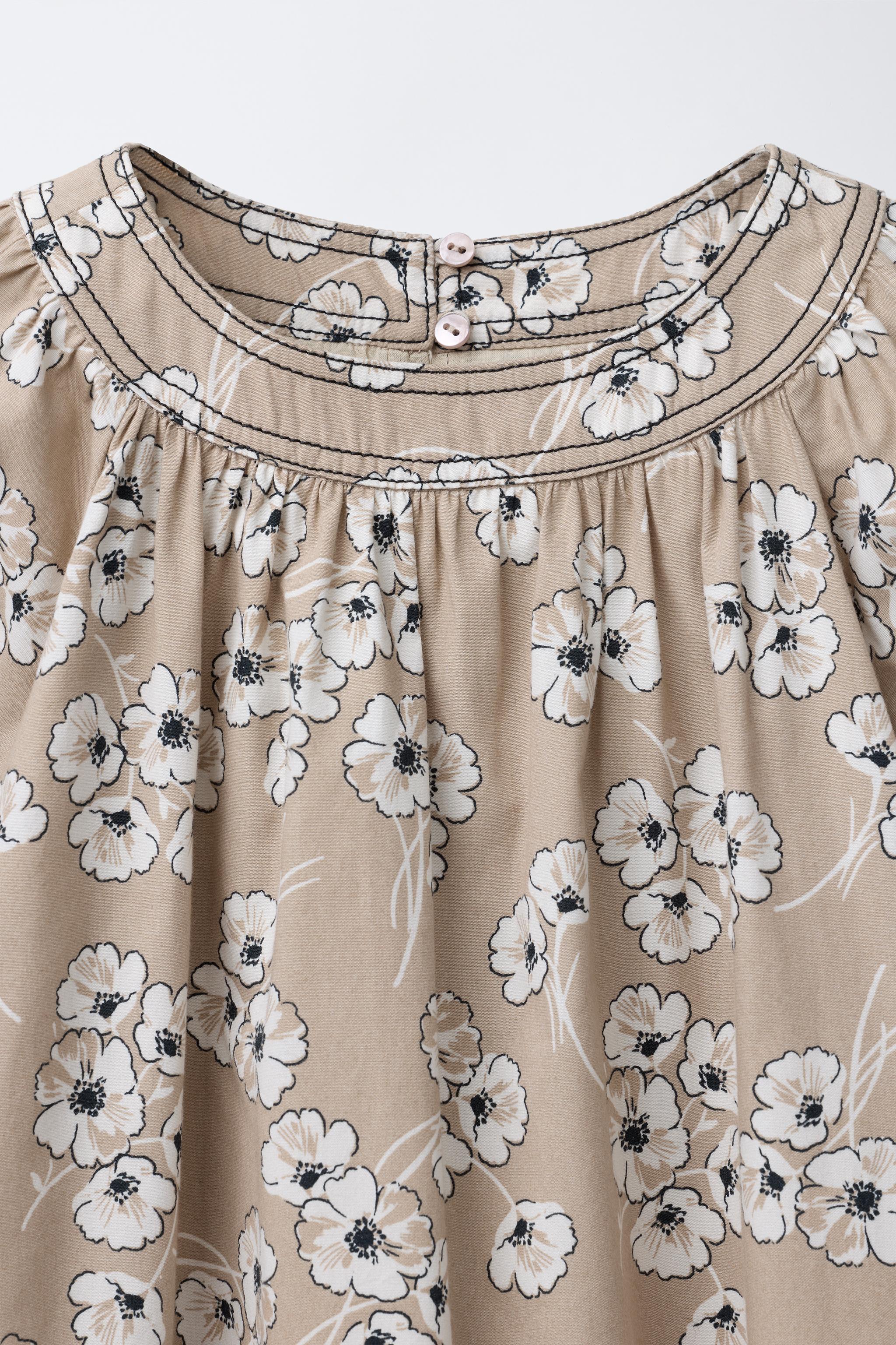 FLORAL PRINT DRESS
