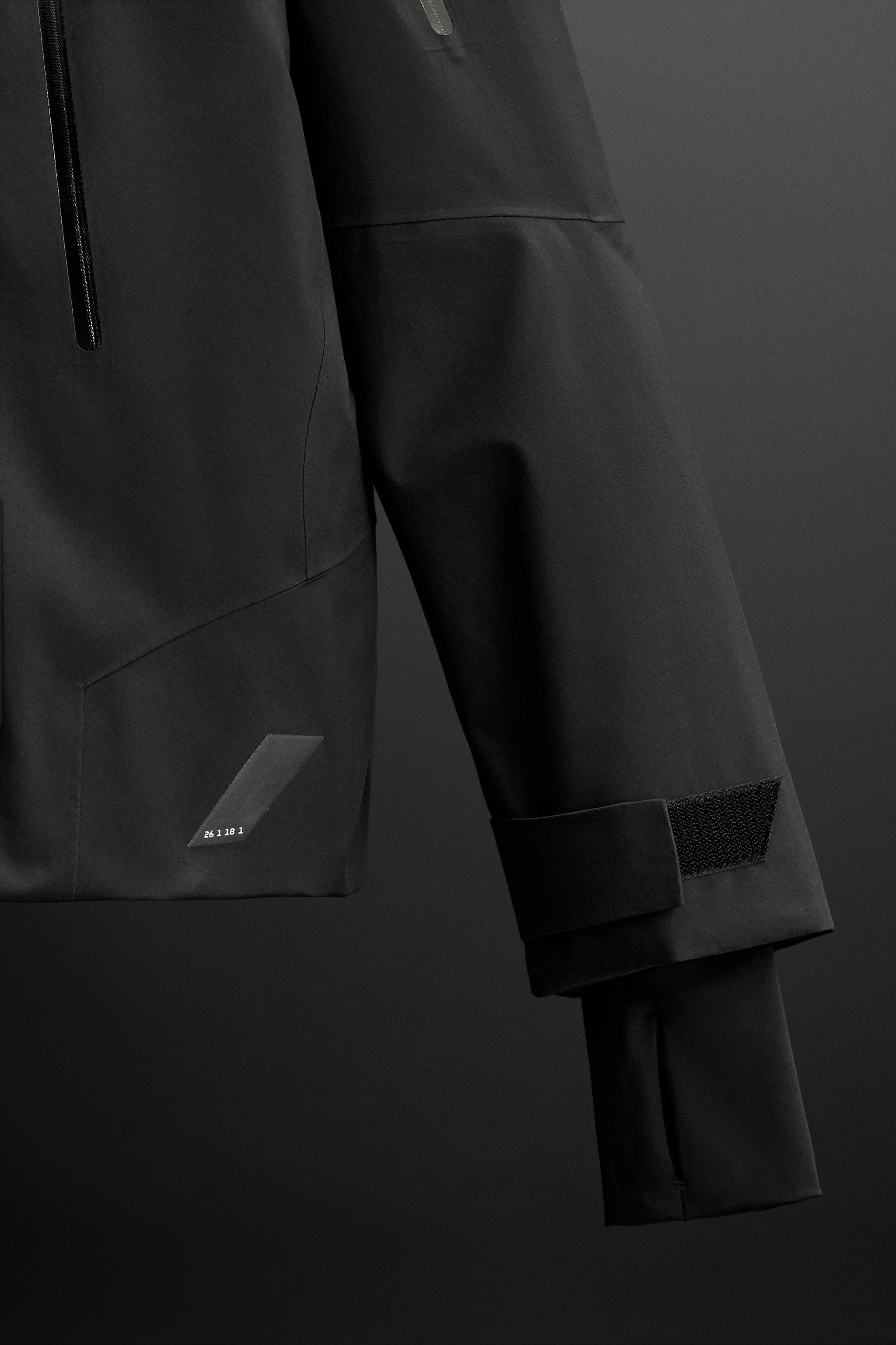 RECCO®ウォータープルーフスキージャケット - ブラック | ZARA