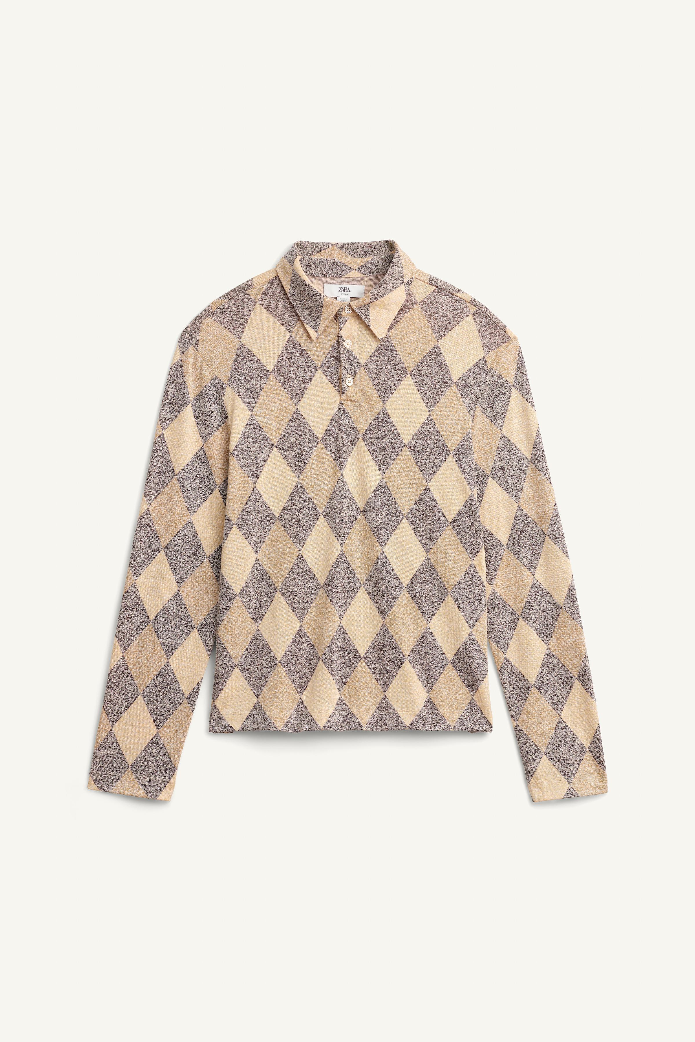 DIAMOND PATTERN LIMITED EDITION POLO SHIRT