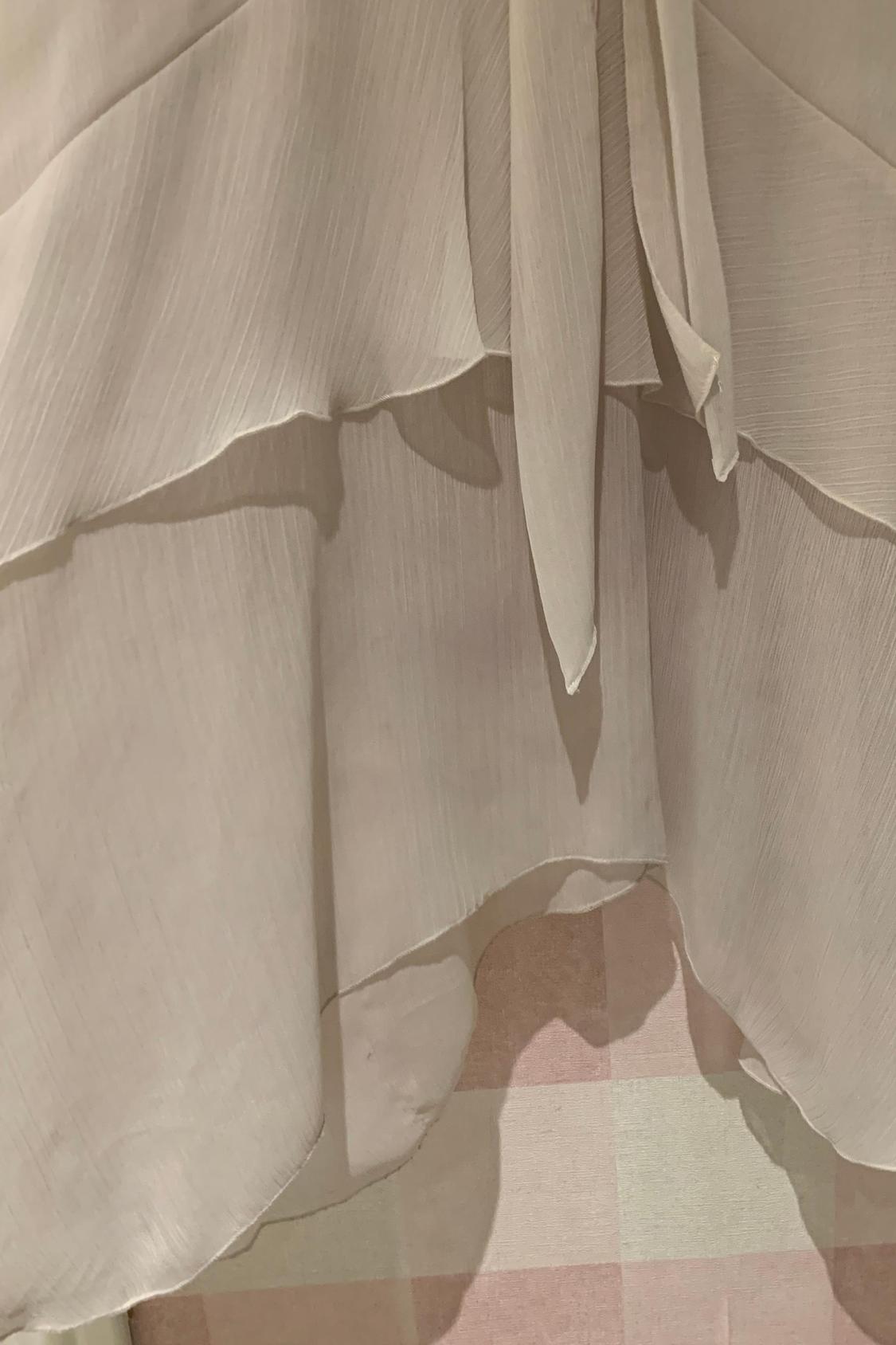 LONG BLOUSE WITH TIE NECK - Image 3