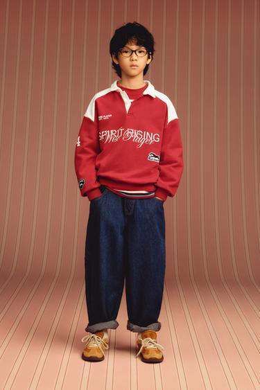 JEANS BALLON - Azul medio de Zara