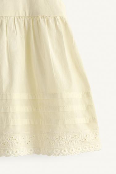 BLOUSE BRODERIES LIMITED EDITION - Écru / Beige de Zara - Image 8