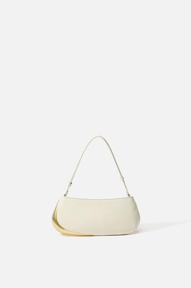Zara METAL DETAIL SHOULDER BAG 50TH ANNIVERSARY - white