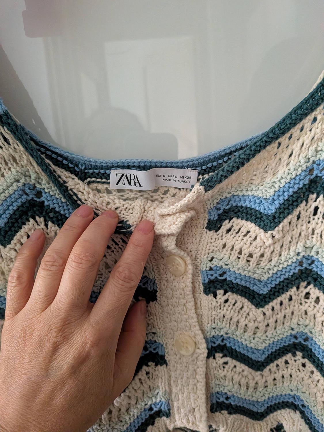 KNIT CROCHET TOP - Image 3