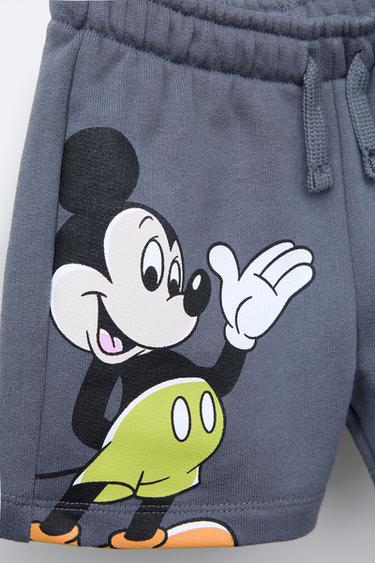MICKEY MOUSE © DISNEY PLUSH BERMUDA SHORTS - Anthracite grey by Zara - Image 3