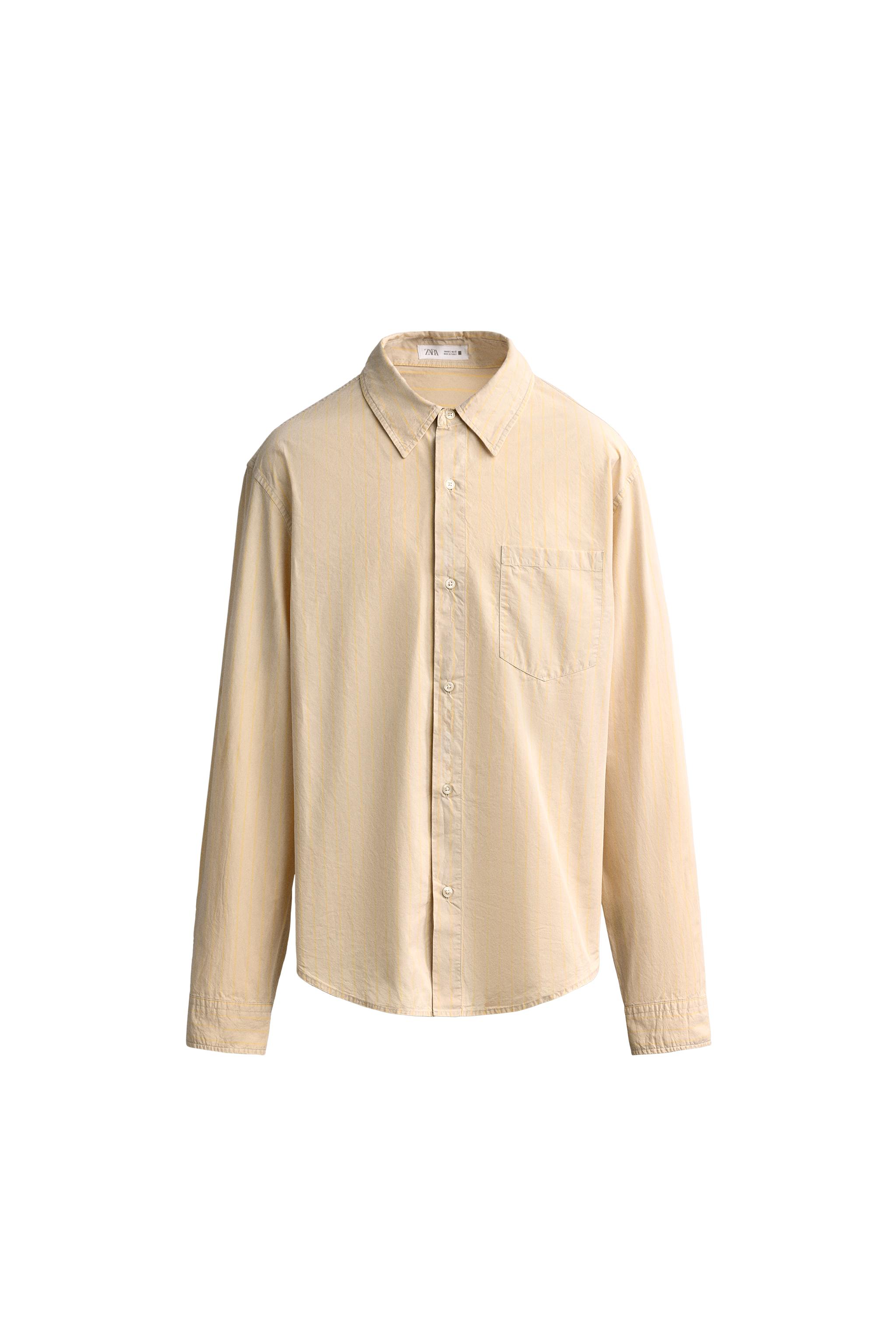CAMISA RELAXED FIT RAYAS