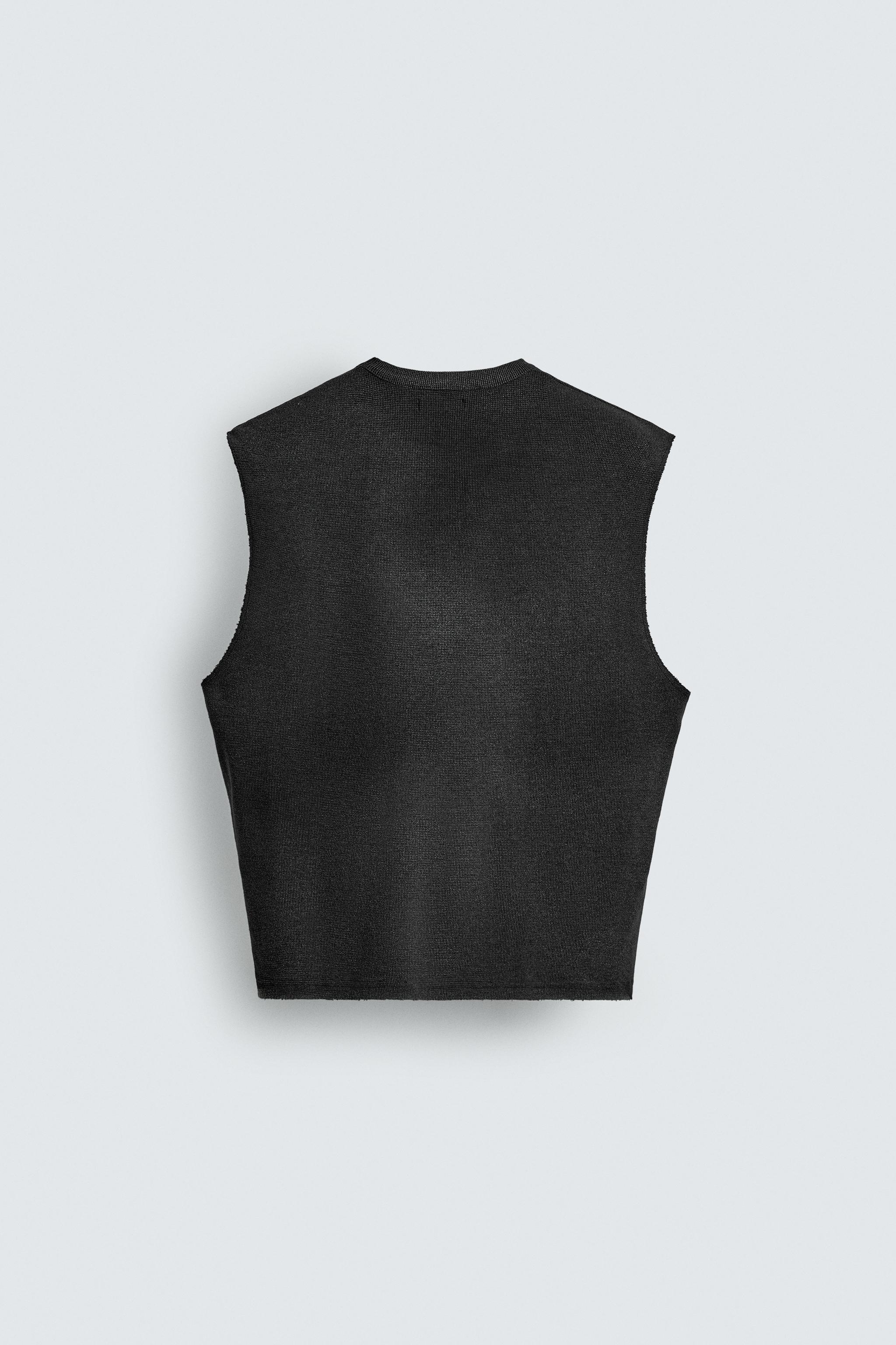 PRINTED KNIT TANK TOP