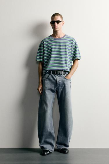 BALLOON FIT JEANS - Faded blue by Zara