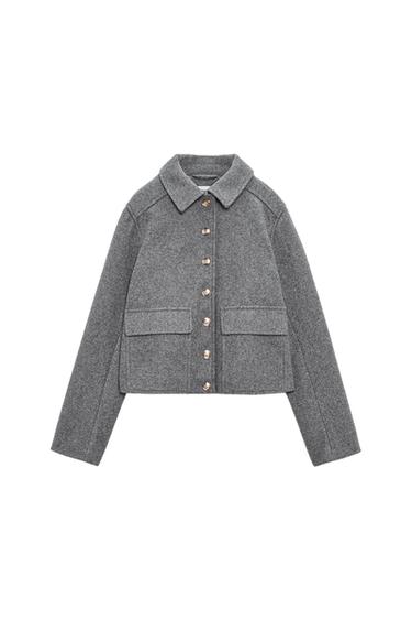 GOLD BUTTON SOFT TOUCH JACKET