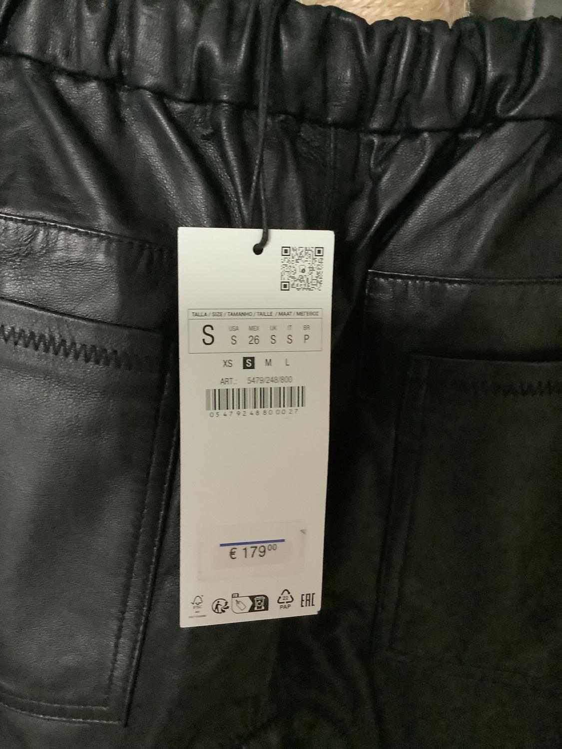 ZW LEATHER COLLECTION JOGGERS - Image 3