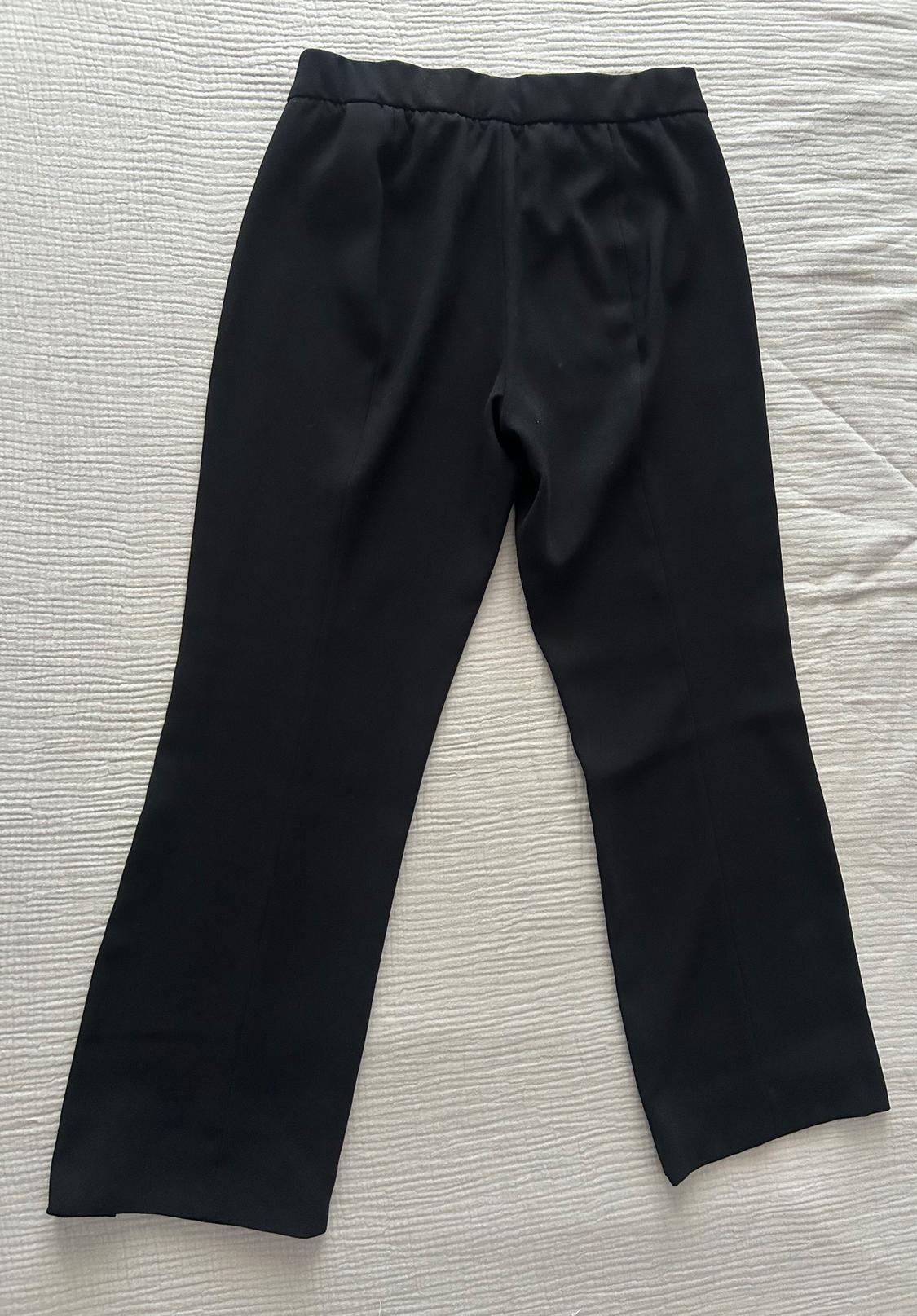 ZW COLLECTION STRAIGHT-FIT CROPPED TROUSERS - Image 2