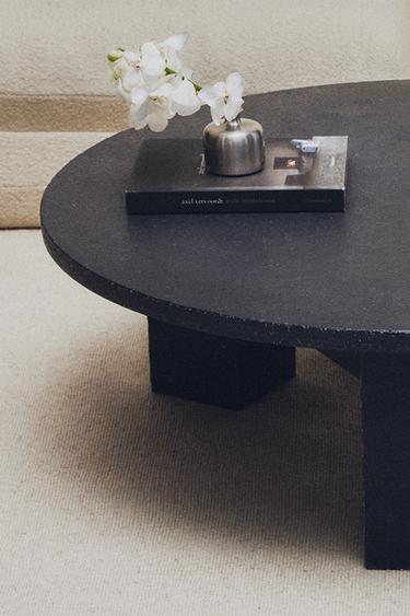 TABLE BASSE PIERRE CALCAIRE LIMITED EDITION - Noir de Zara - Image 5