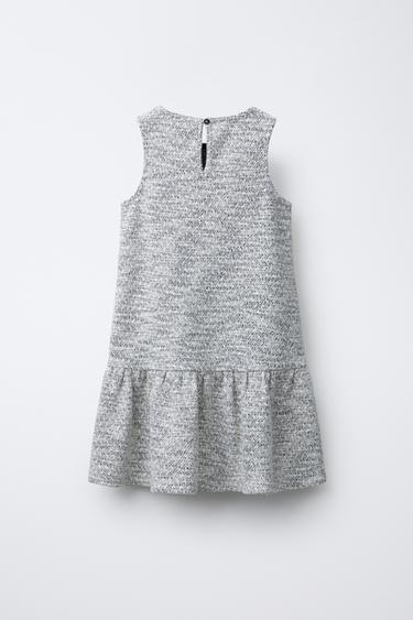 TEXTURED DRESS - Blue/White by Zara - Image 1