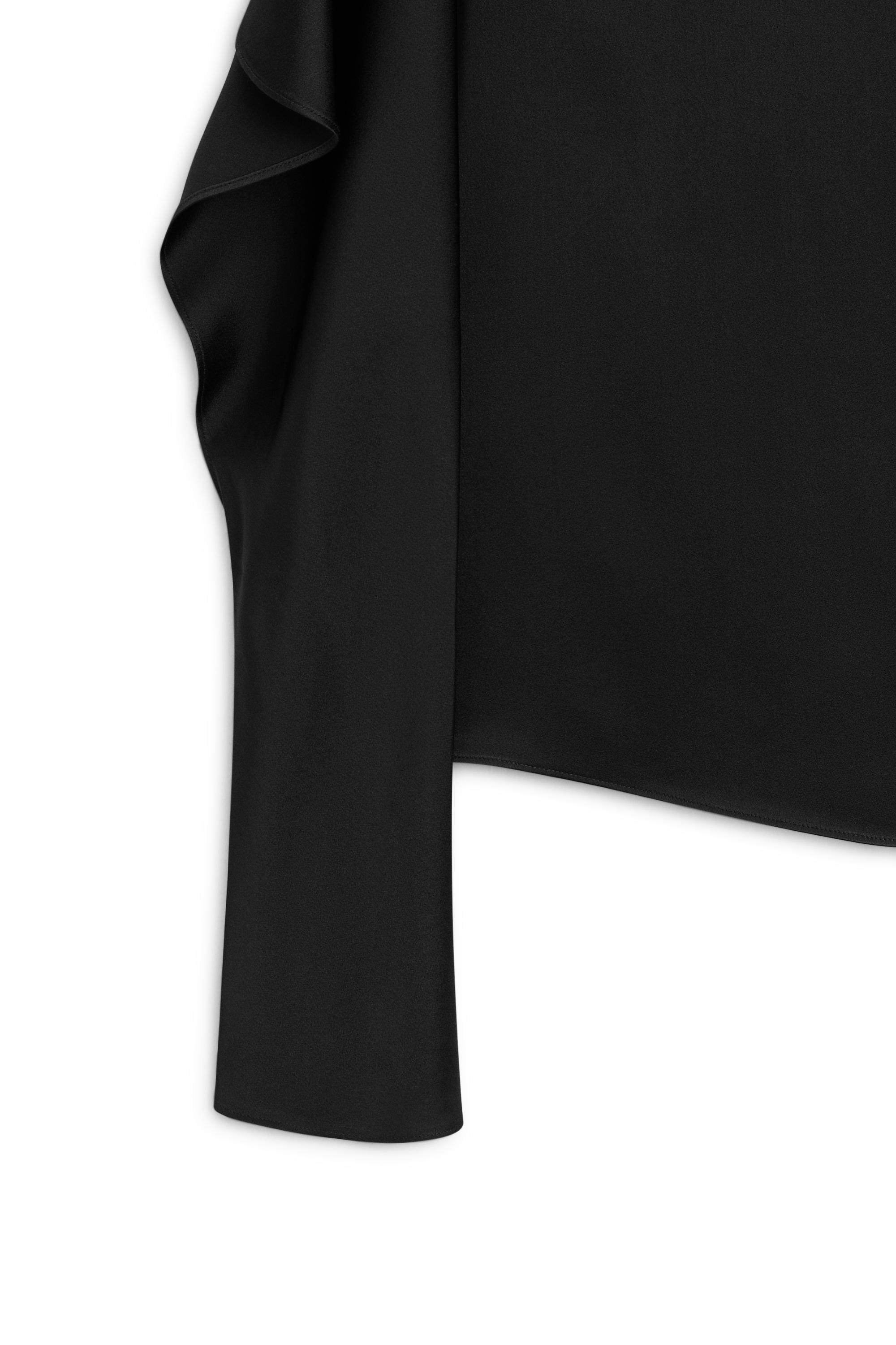 Satin top with back detail - LIMITED EDITION
