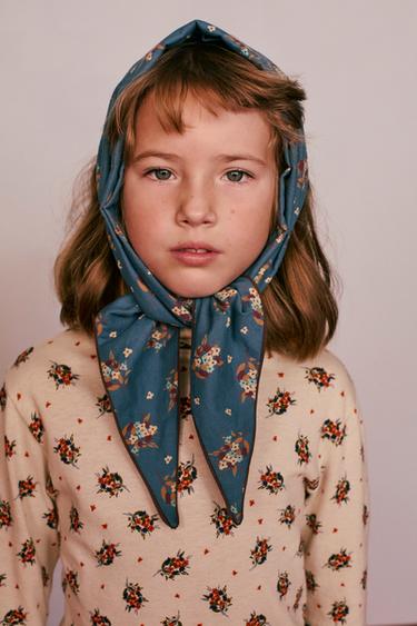CREATED BY CARAMEL LONDON X ZARA PRINTED TURTLENECK T-SHIRT - Printed by Zara