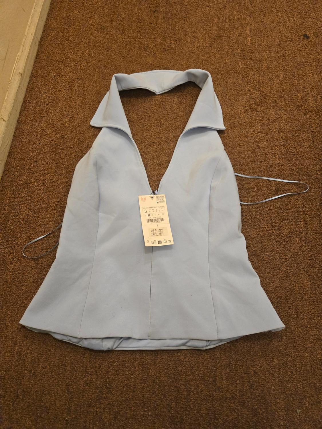 TOP HALTER CAMISERO