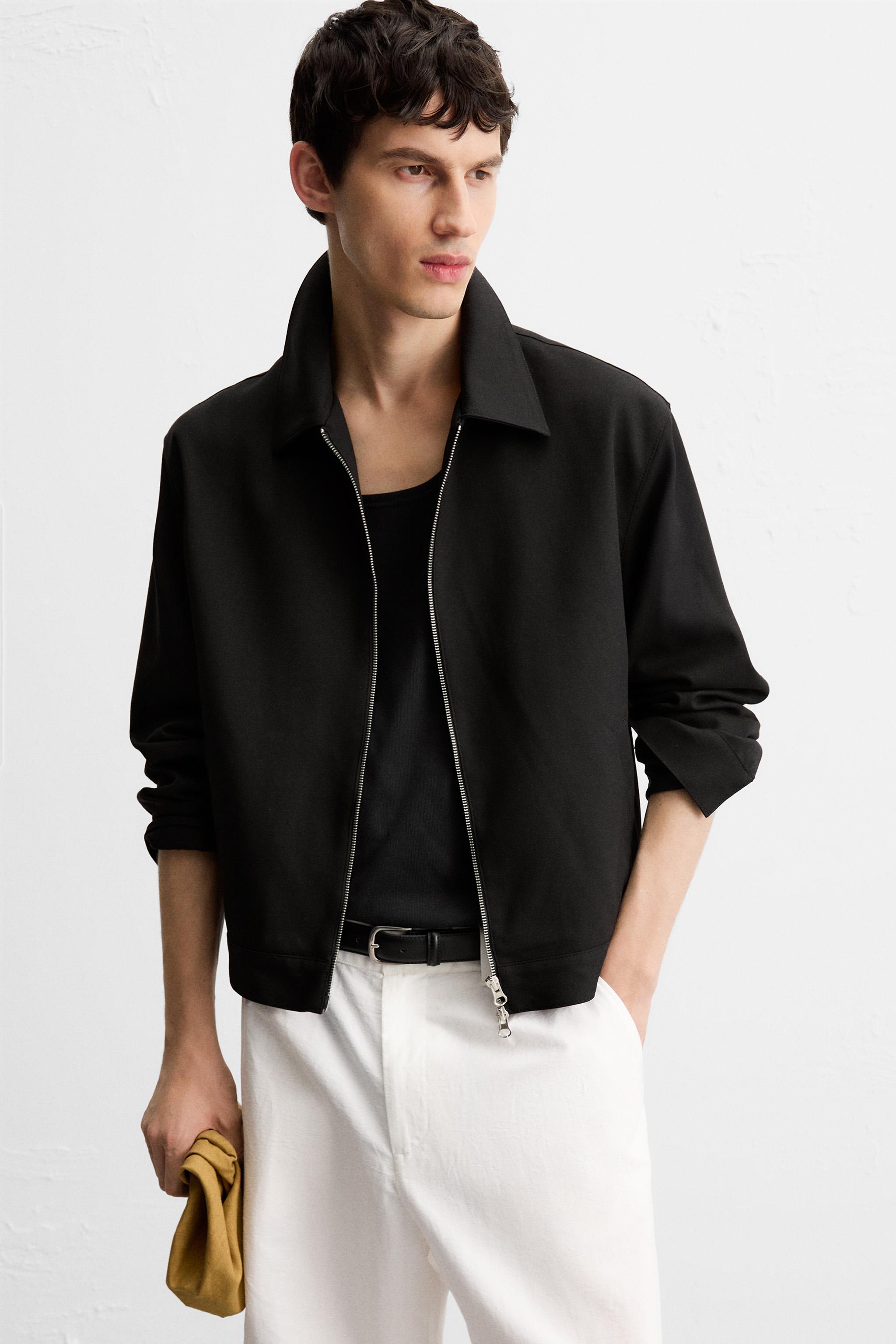 ZIP-UP OVERSHIRT