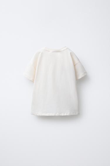 T-SHIRT IMPRIMÉ PRINCESS © DISNEY - Blanc cassé de Zara - Image 1