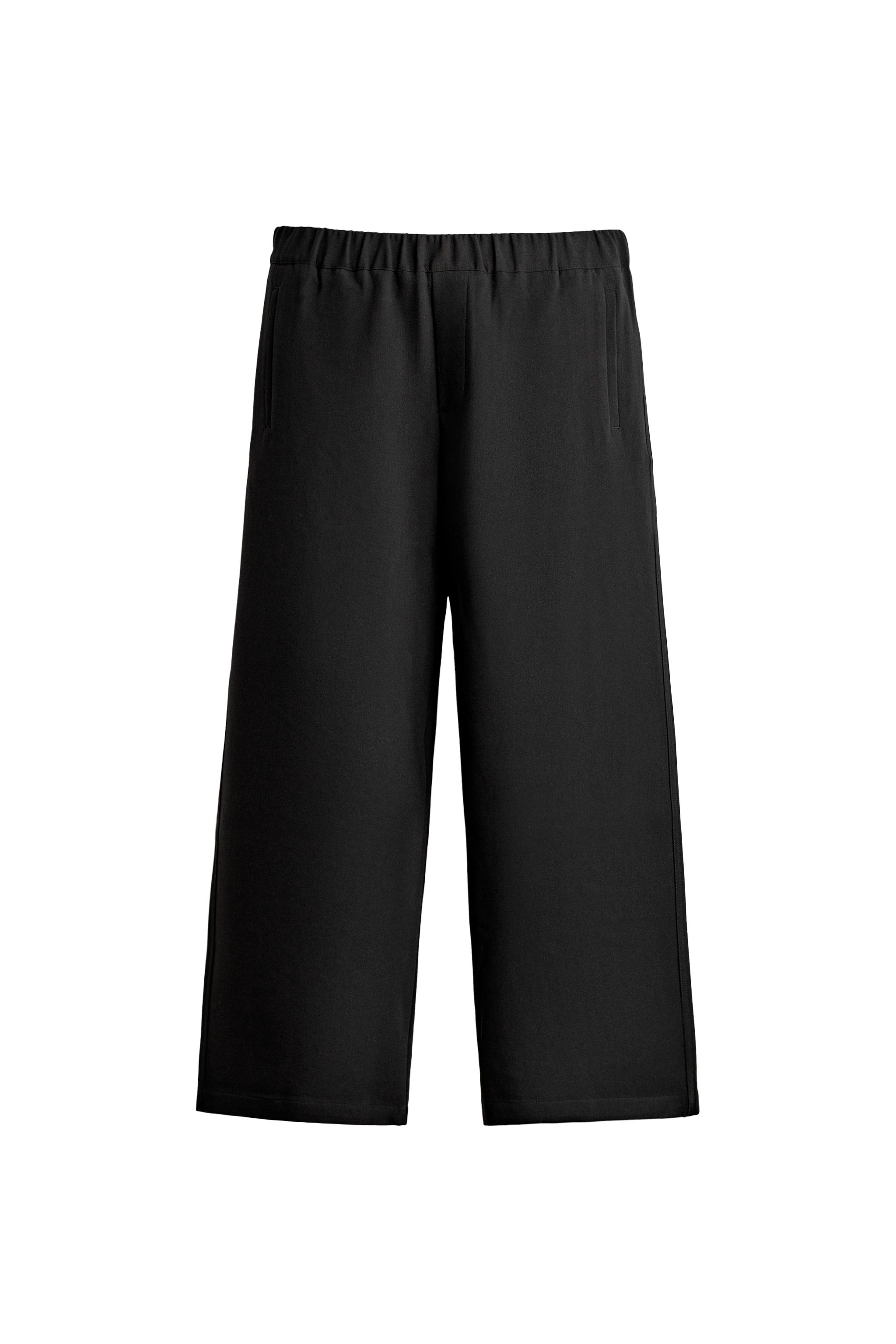 WIDE-LEG FLOWY PANTS
