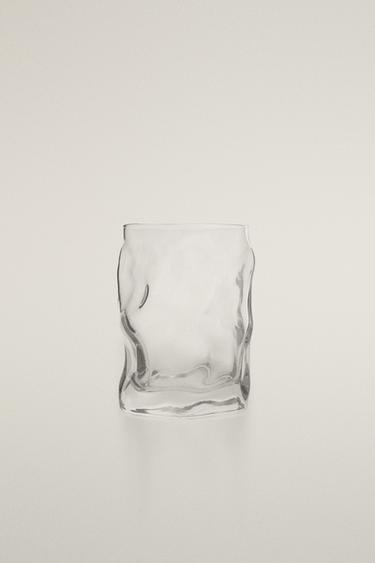 WAVY GLASS TUMBLER — Transparent 1