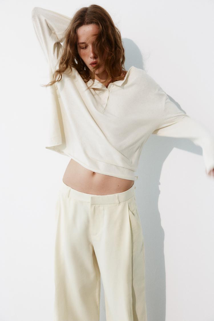 Pantalones fluidos con pliegues 3