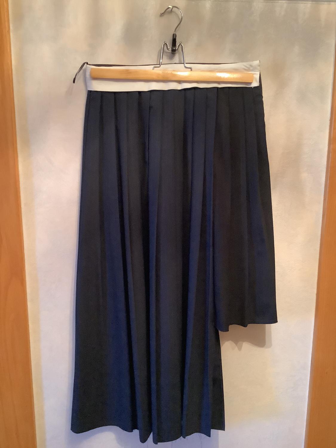 PINSTRIPE TROUSERS WITH BOXER DETAIL - Image 2