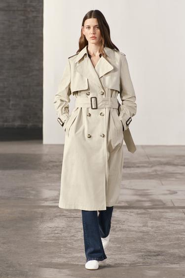ТРЕНЧ С РЕМНЕМ — ZW COLLECTION — ПЕСОЧНЫЙ от Zara — изображение 0