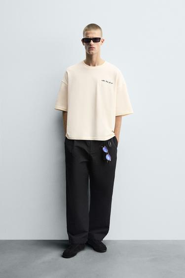 HAMMOCKS PATCH SWEATSHIRT - Oyster-white by Zara