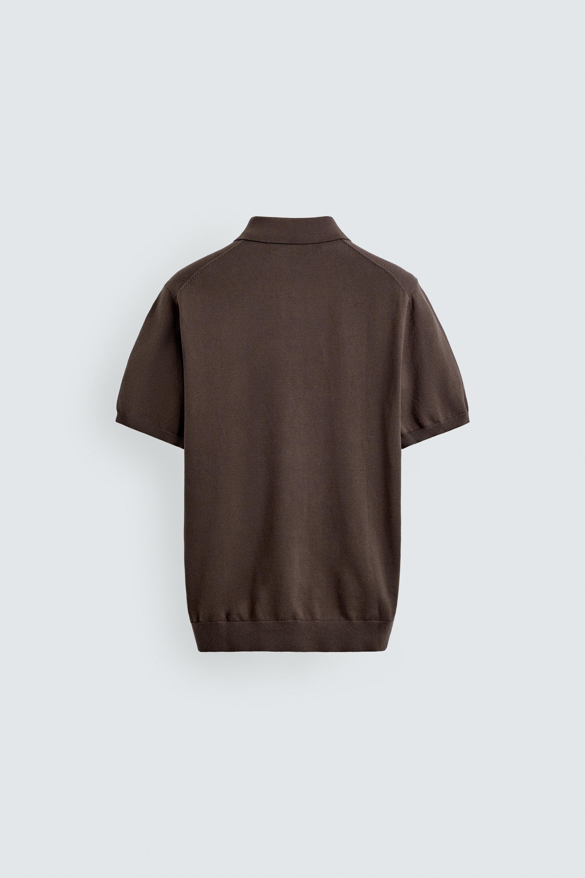REGULAR FIT KNIT POLO SHIRT