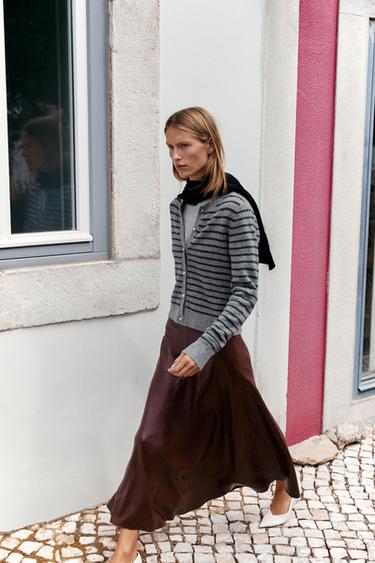 STRIPED CARDIGAN — Striped 2