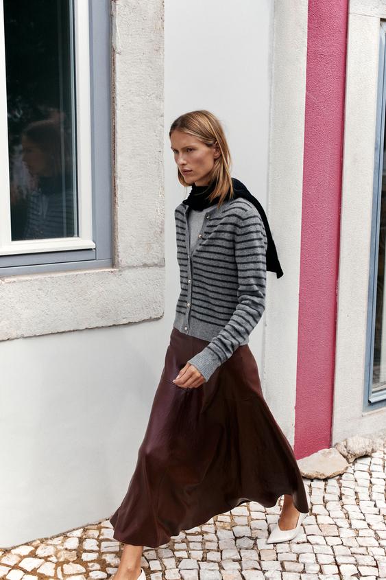 STRIPED CARDINGAN - Stripes by Zara - Image 0
