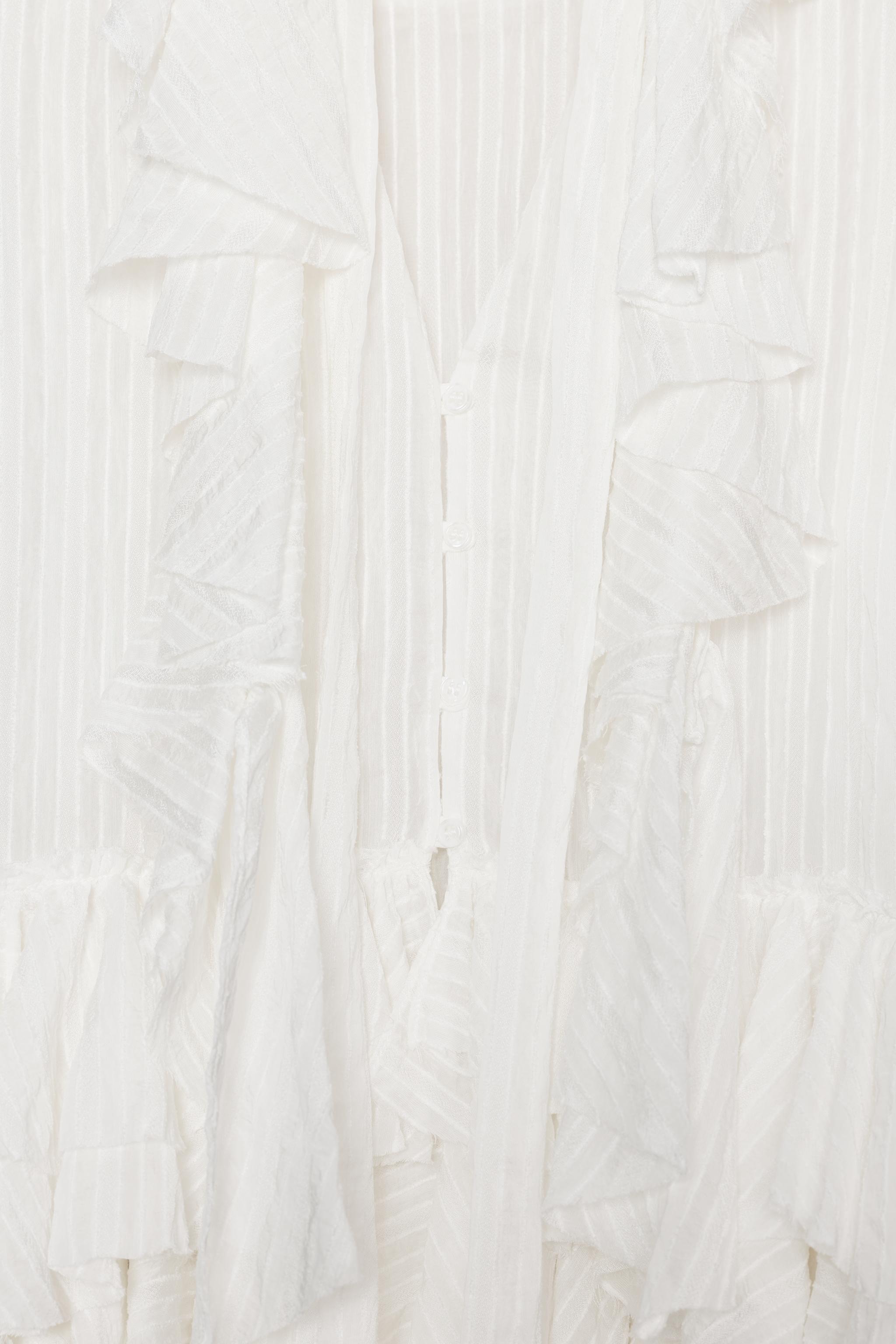 ZW COLLECTION RUFFLED SHIRT